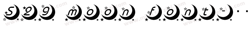 S2g moon font字体转换